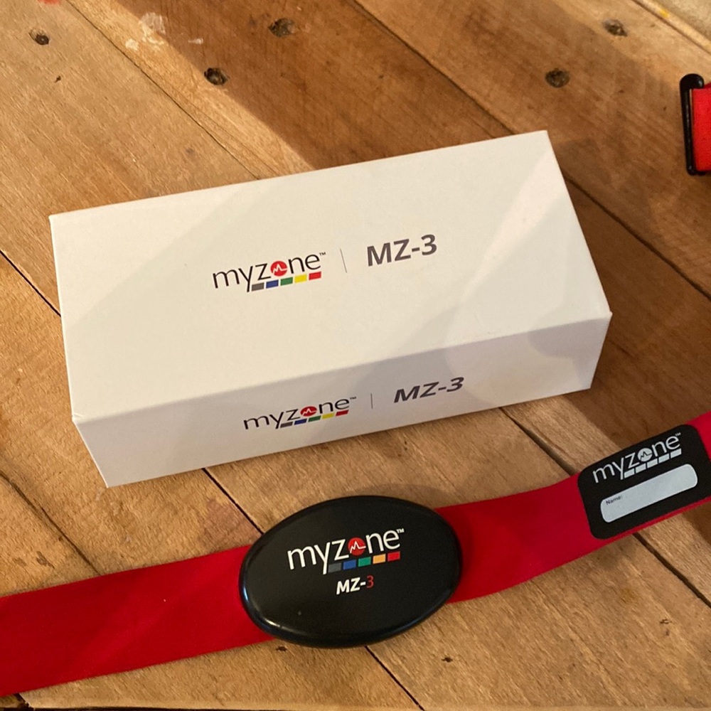 MyZone mz3 heart rate monitor
